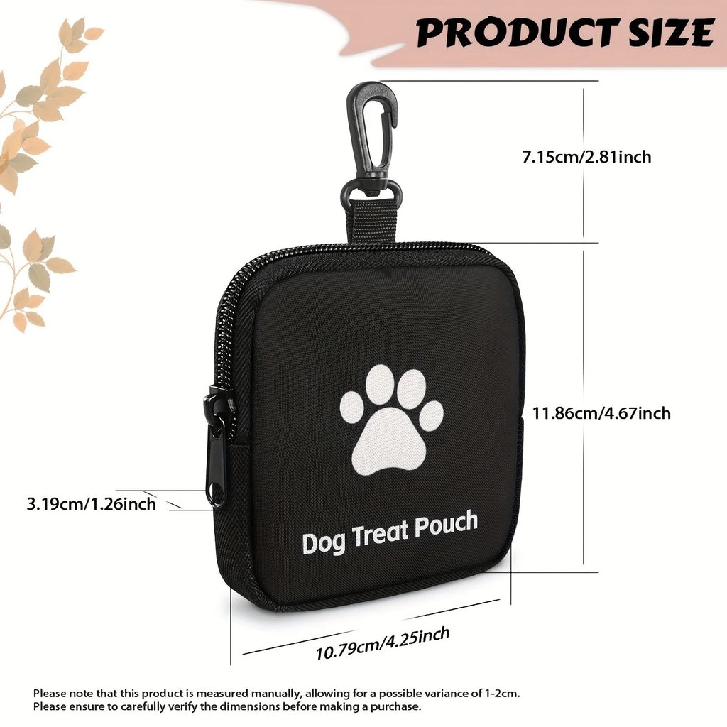 1 Pc Portable Dog Snack Bag Pet Snack Bag Frees The Owner's Hands For Outdoor Walks Suitable For Pet Travel Or Outdoor Training.