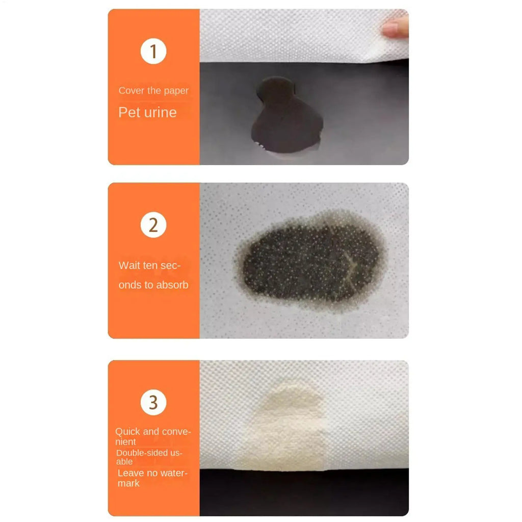 Pet Diapers 50Pcs Super Absorbent Pet Diaper Dog Training Pee Pads Disposable Healthy Nappy Mat For Cats Dog Pet Cleaning
