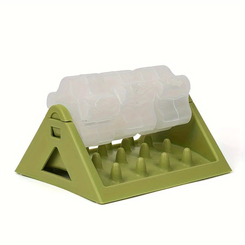 Interactive Dog Toys Food Dispenser Toy - Puzzle Feeder with Leak-Proof Design Slow-Feeding Design Durable PP Material for Dogs