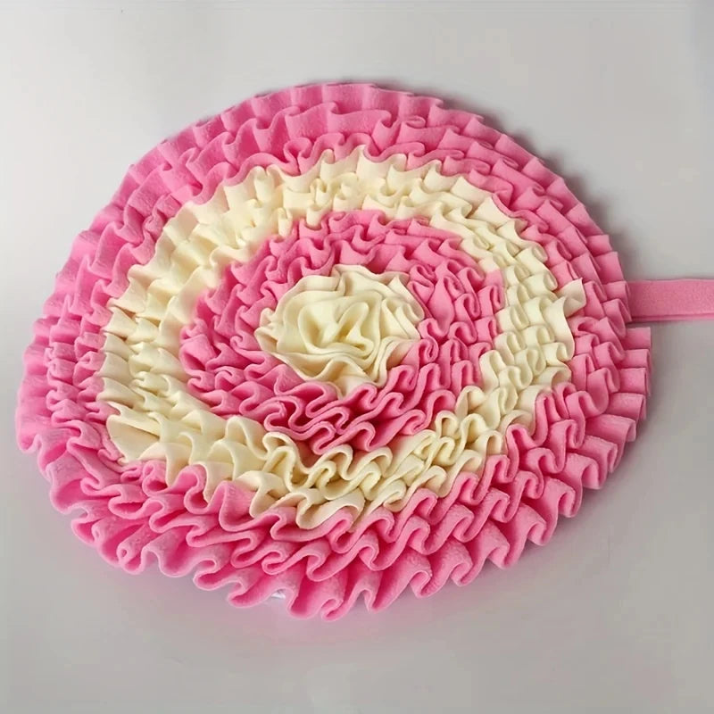 Dog Snuffle Mat for Dogs  Reduces Boredom & Anxiety Slow Eating & Smell Training Dog Brain Stimulating Toys  Small Dog Bed