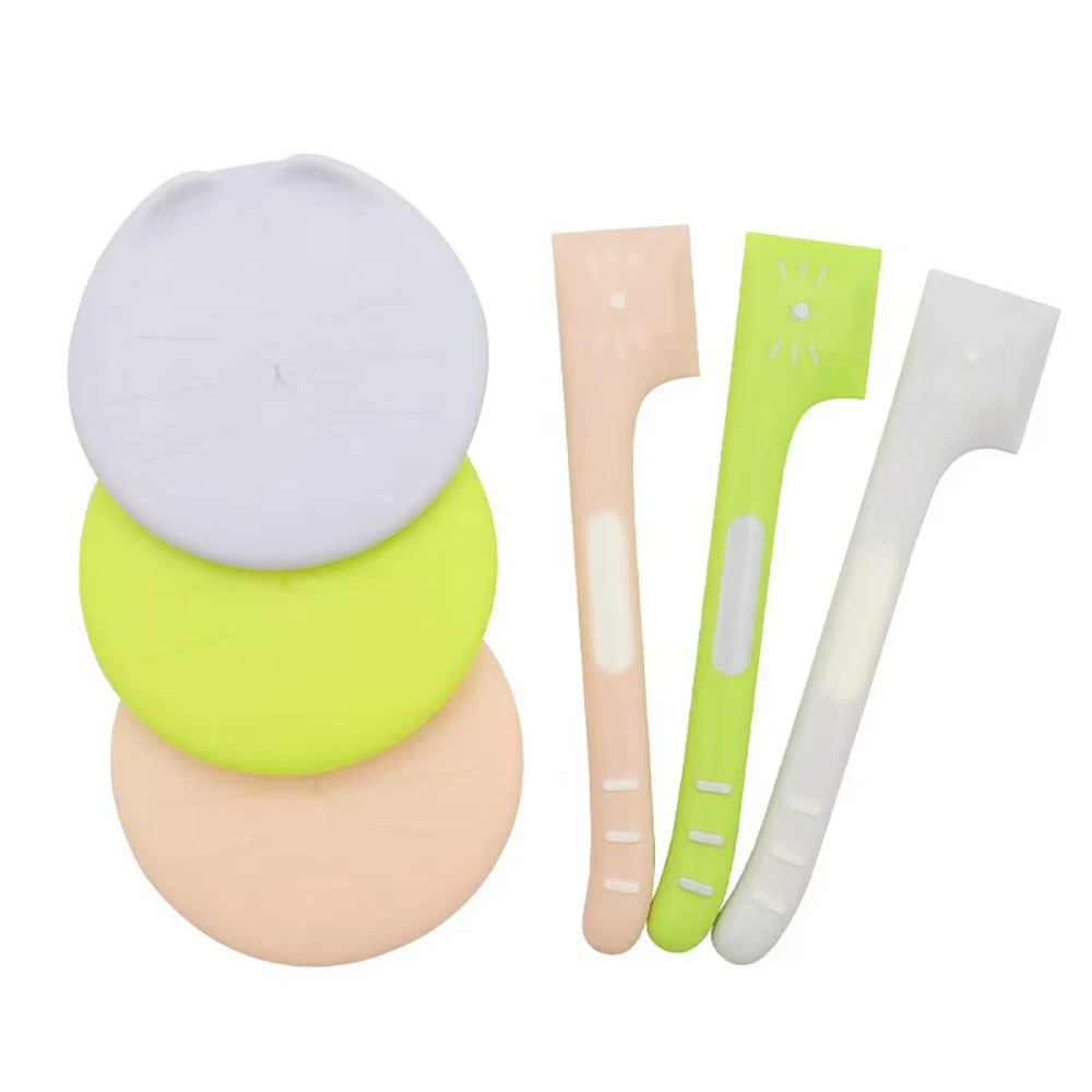 1Pcs Cat Canned Food Spoon Pet Canned Food Lid Convenient Easy To Clean Cat/Dog Can Opener Feeding Tool Pet Wet Food Sealed Lid