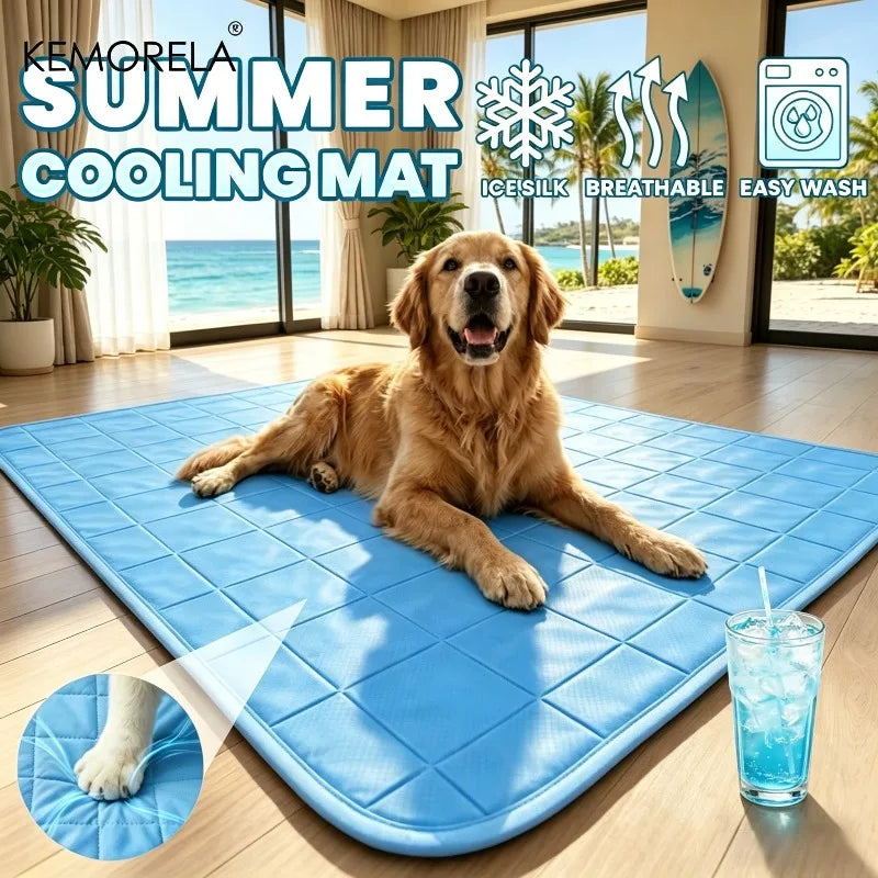 Breathable Mesh Pet Bed Mat, Hand Wash, 5 Sizes