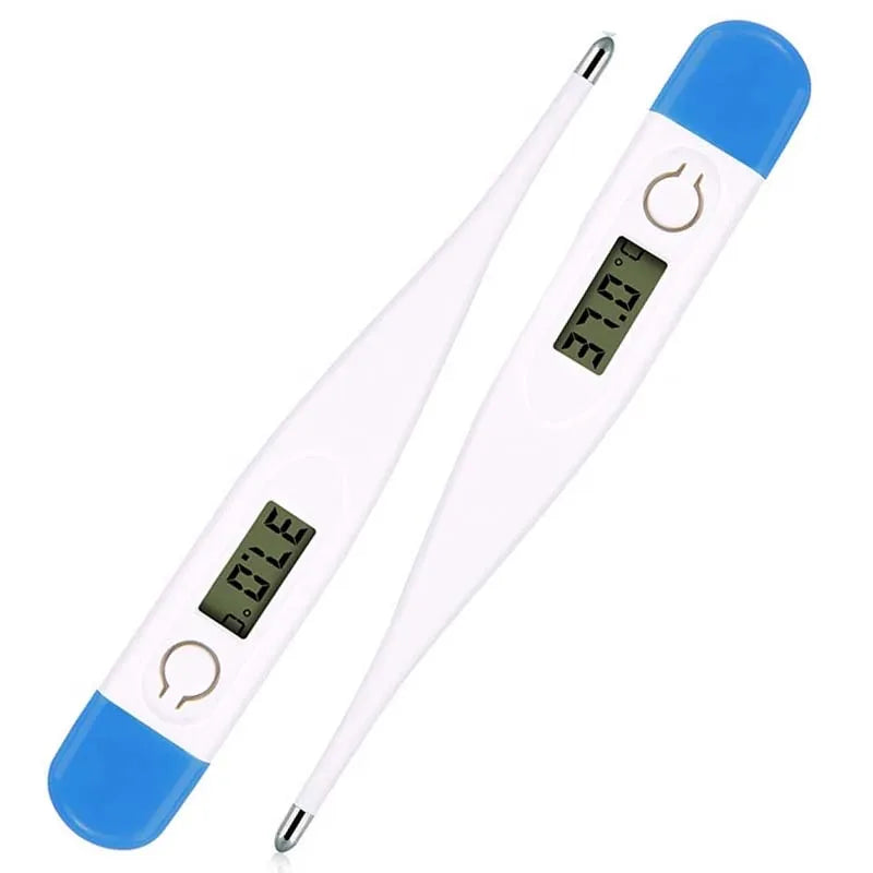 1-2P Thermometer for Fever Digital Basal Body Pet Armpit or Rectal Electronic LCD Display High-Precision Measurement Smart Heat
