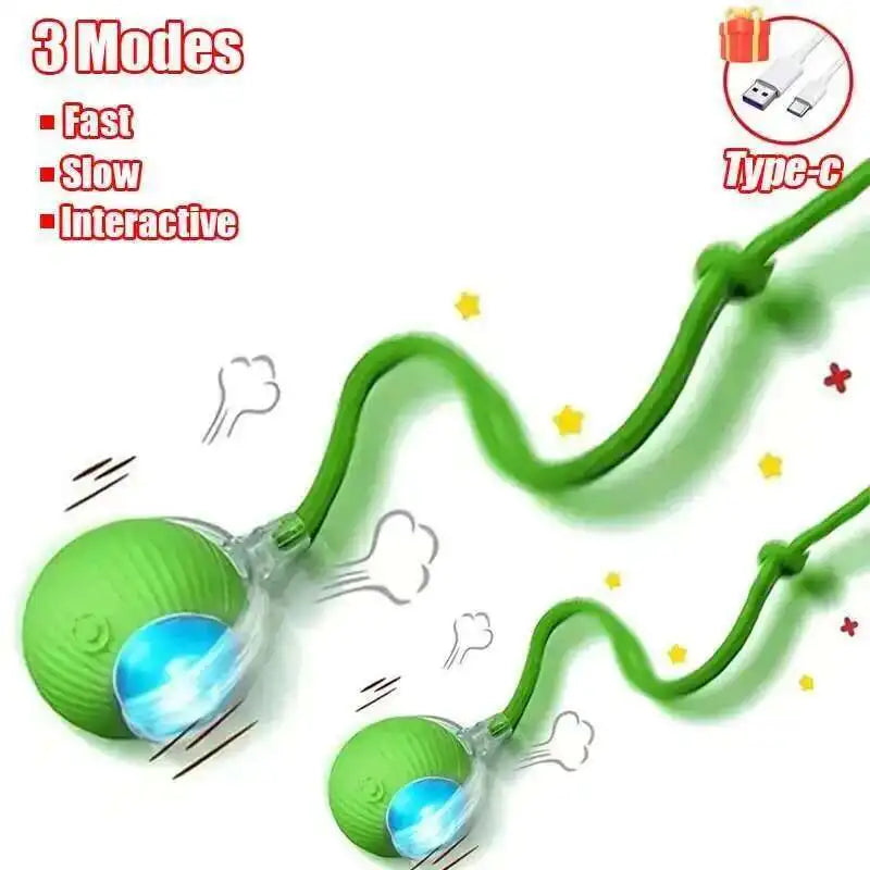 Rechargeable Rolling Dog Ball, Single, 2-Piece or 3-Piece Set