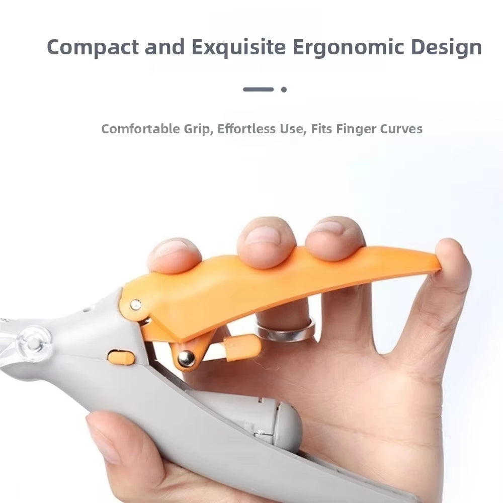 LED Light Dual-Sided Pet Nail Clippers for Cats And Dogs 5x Magnification Easy Nail Trimming Tool for Your Furry Friends
