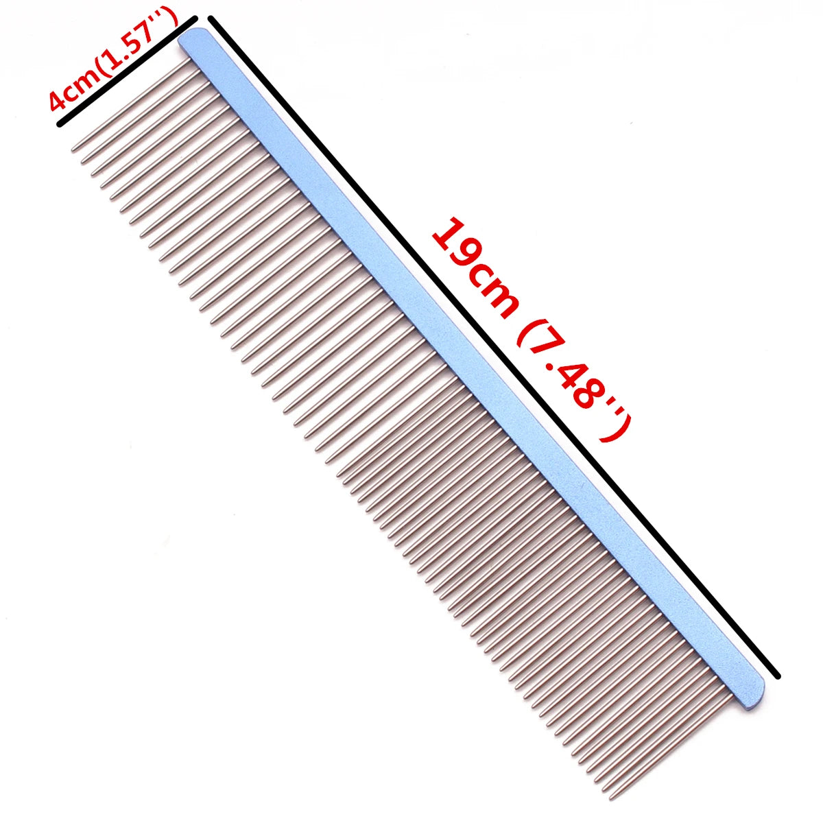 Aluminum Detangling & Massage Comb for Dogs & Cats
