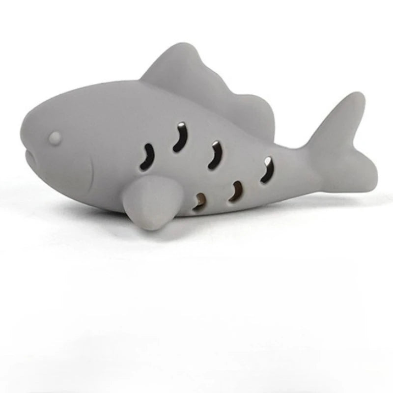 Cat Interactive Chew Toy Pet Food Leakage Simulated Fish Bite-resistant Kitten Toy Teeth Grinding Chewing Cat Toy Supplies