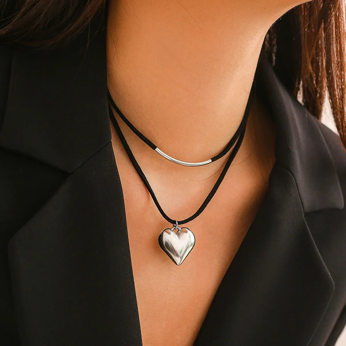 VelvetRebel Heart Necklace
