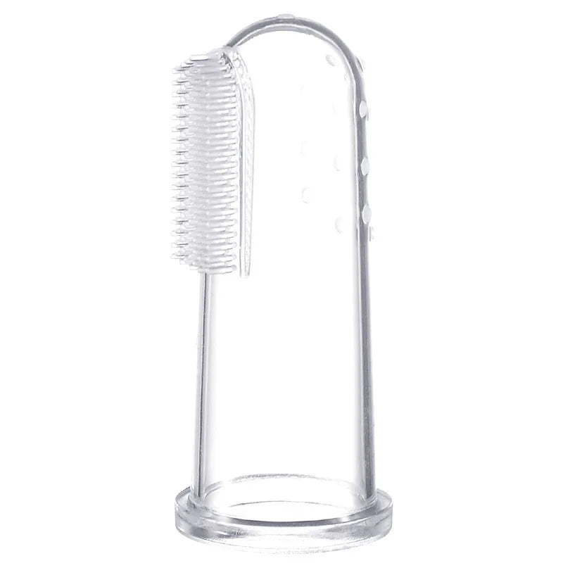Pet Finger Toothbrush  Pet Toothbrush   Silicone Toothbrush Puppy And Kitten Finger Cot Brush Finger Pet Toothbrush