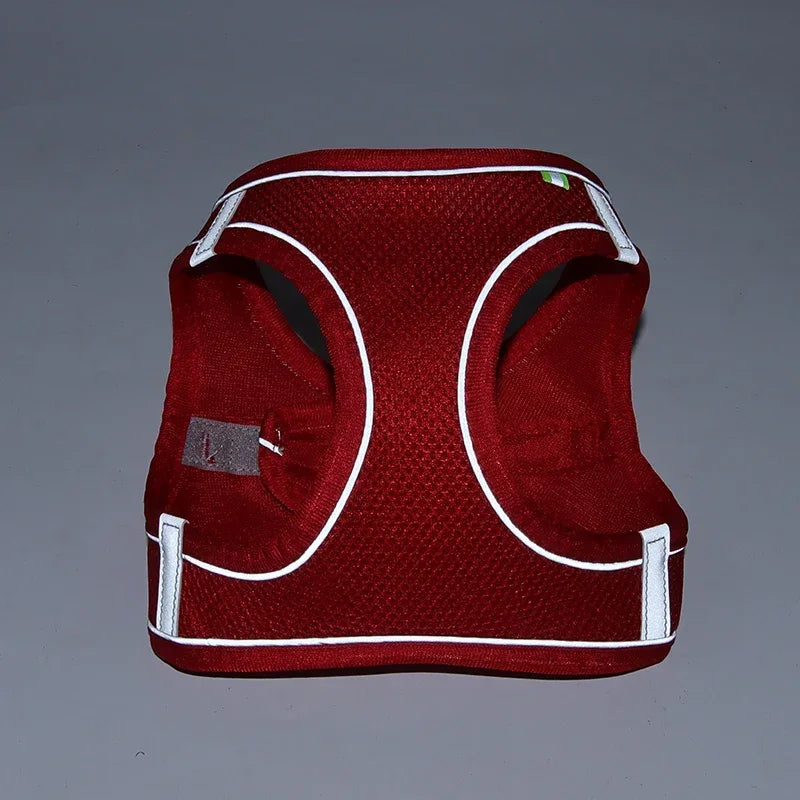 Puppy Harness Set Dog Accessories Adjustable Pet Vest Dogs French Bulldog Chihuahua Small Dog Collar Supplies Products Home