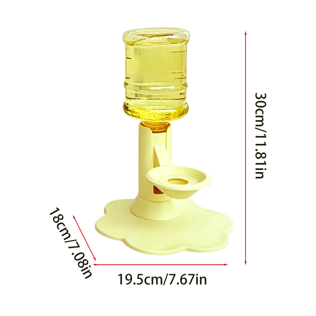 Automatic Pet Dispenser Anti-tip Dog Bowl Drinking Water Bottle Feeder Hanging Kettle Cat  Water Container Pets Supplies