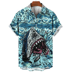 Funny Shark 3D Printed Shirt