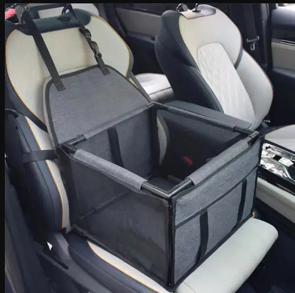 Convertible Dog Car Seat Cover, Travel Basket & Hammock