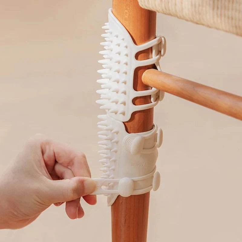 Pet Cat Hair Removal Massage Comb Corner Scrape Beauty Scratching Rubbing Brush Kitten Grooming Cleaning Comb