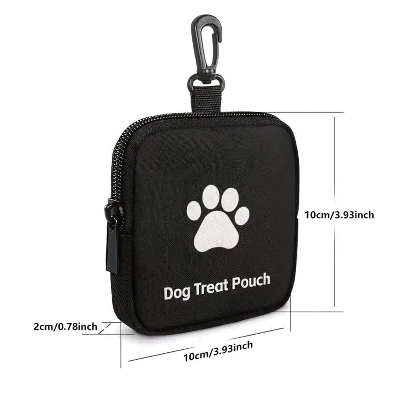 Water-Resistant Linen Treat Pouch for Dog Training, 4 Colors