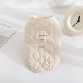 Winter Warm Dog Vest Coat Jacket with D-ring for Small Medium Dogs Puppy Vest Clothes Cotton Pet Jacket Dog Costume 골든리트리버