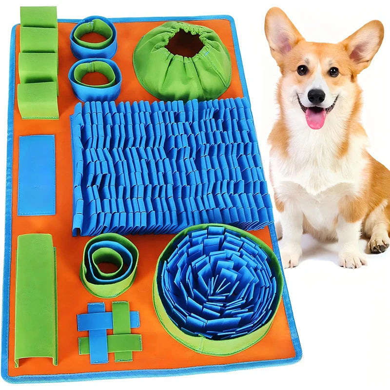 Rectangular Nylon Snuffle Mat for Small Dogs & Cats
