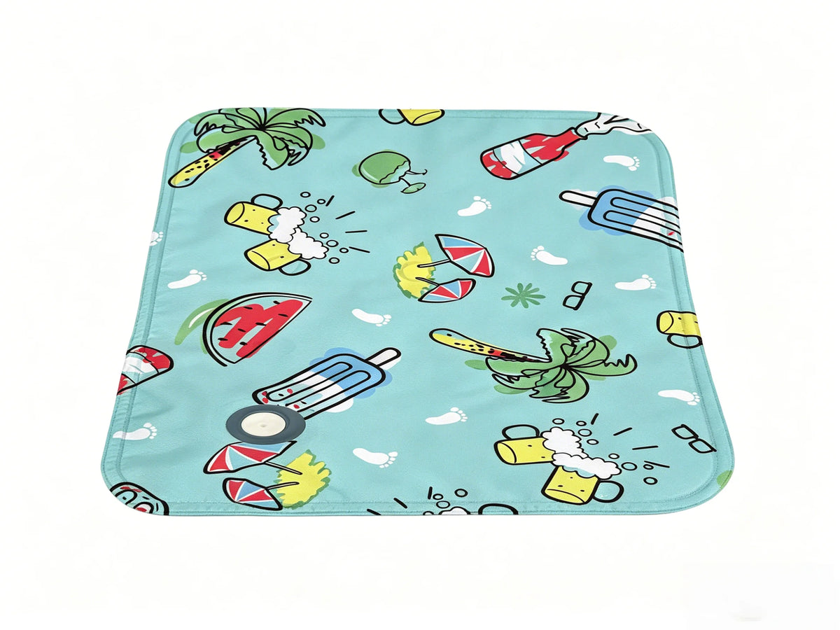 Pet Summer Cooling Mat, Self-Watering Ice Gel Cooling Pad for Pets, Portable and Durable Pet Ice Mat, Suitable for Small and Large Dogs