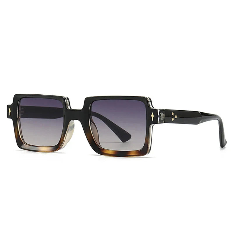Retro Rivets Punk Sunglasses