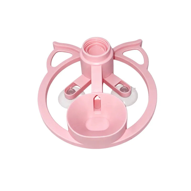 Pet Water Dispenser No Electricity Anti Spill Automatic Water Bowl for Cats Small Dogs Indoor Daily Drinking