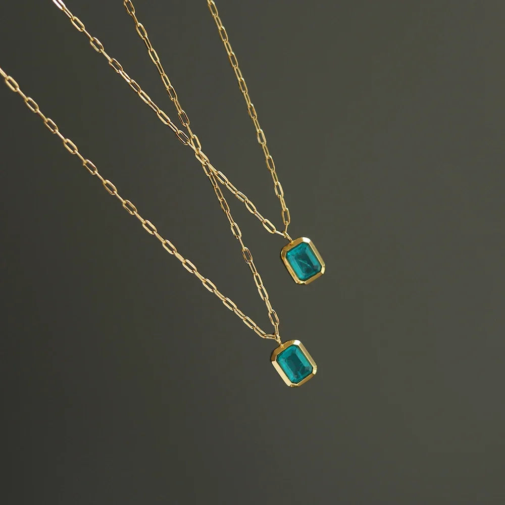 Verdant Zirconia Pendant