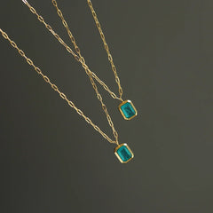 Verdant Zirconia Pendant