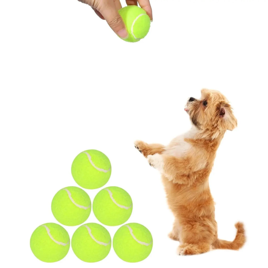 Mini Tennis Balls for Small Dogs, 2 in, 6 or 12 Pack