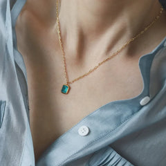 Verdant Zirconia Pendant