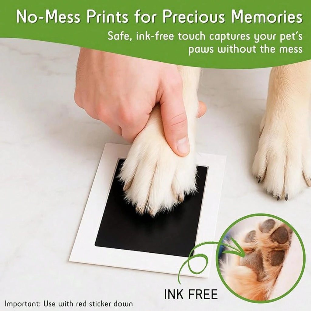 Inkless Dog Paw Print Kit, Size L or XL