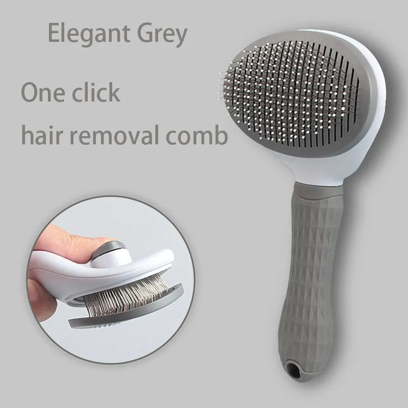 Pet Grooming Brush & Comb for Dogs, Cats, Puppies & Kittens