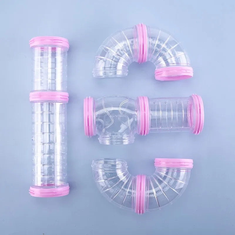 DIY External Pipeline Tunnel Set for Hamster Cages