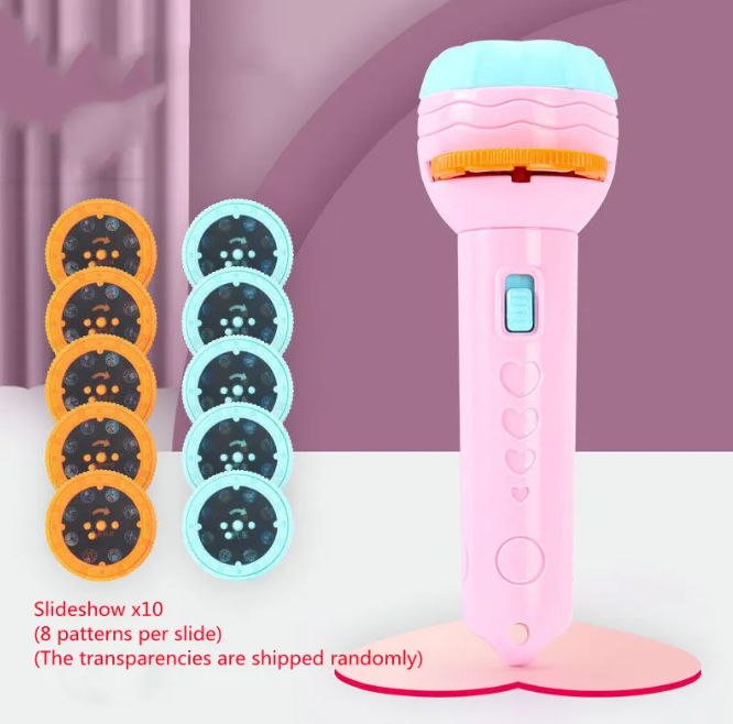 StoryGlow™ Projection Flashlight - Magical Bedtime Tales for Kids
