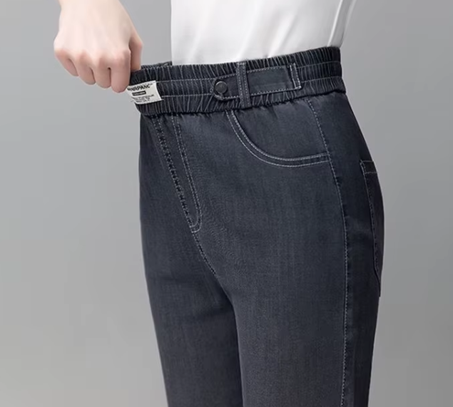 Stay Cool and Stylish with BreezeFit™ Ice Silk Denim Pants