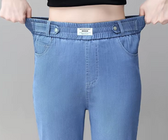 Stay Cool and Stylish with BreezeFit™ Ice Silk Denim Pants