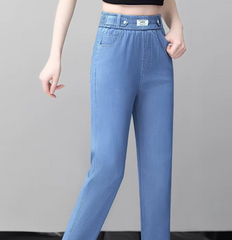 Stay Cool and Stylish with BreezeFit™ Ice Silk Denim Pants
