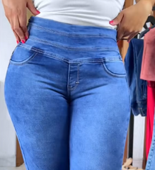 Elevate Your Look with SculptFit™ High-Waist Pencil Jeans