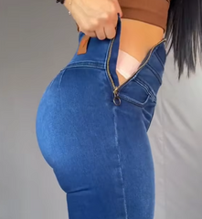 Elevate Your Look with SculptFit™ High-Waist Pencil Jeans