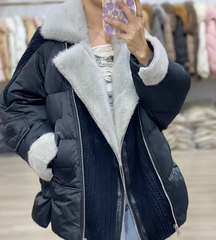 Embrace Winter Elegance with the Cnegovik™ Luxury Mink Fur Parka