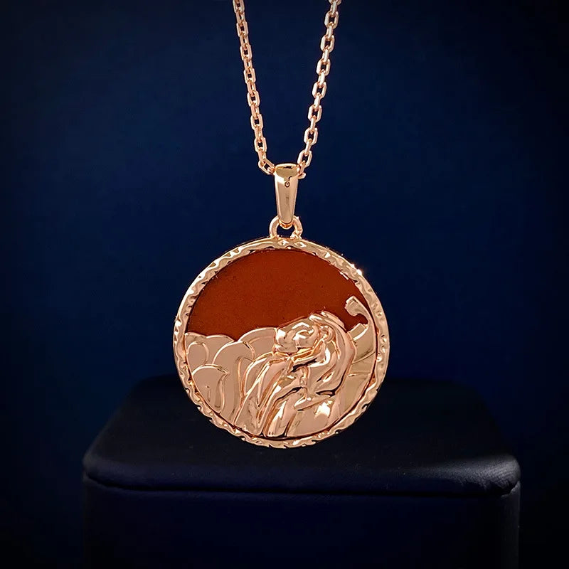 Celestia Medallion Necklace