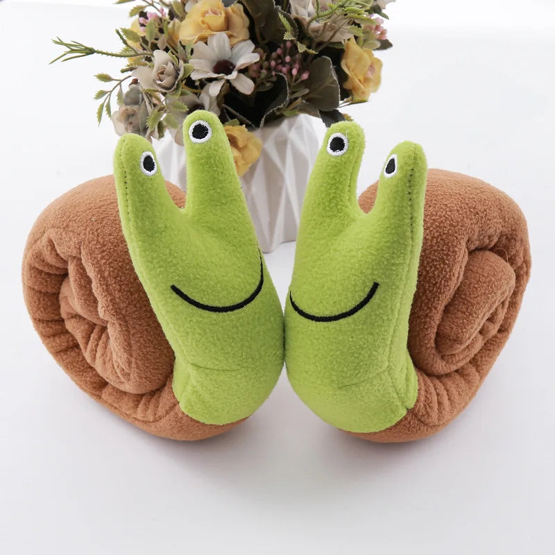 Snail Shaped Dog Cat Toys Pet Supplies Training Puzzles Sniffing Toys Food Mats For Small Medium Large Dogs Cats Play