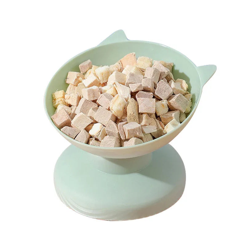 Pet Double Bowls for Cats Dogs Non-Slip Food Water Feeder Bowl Durable Feeding Drinking Dish Pet Supplies Small Medium Pets