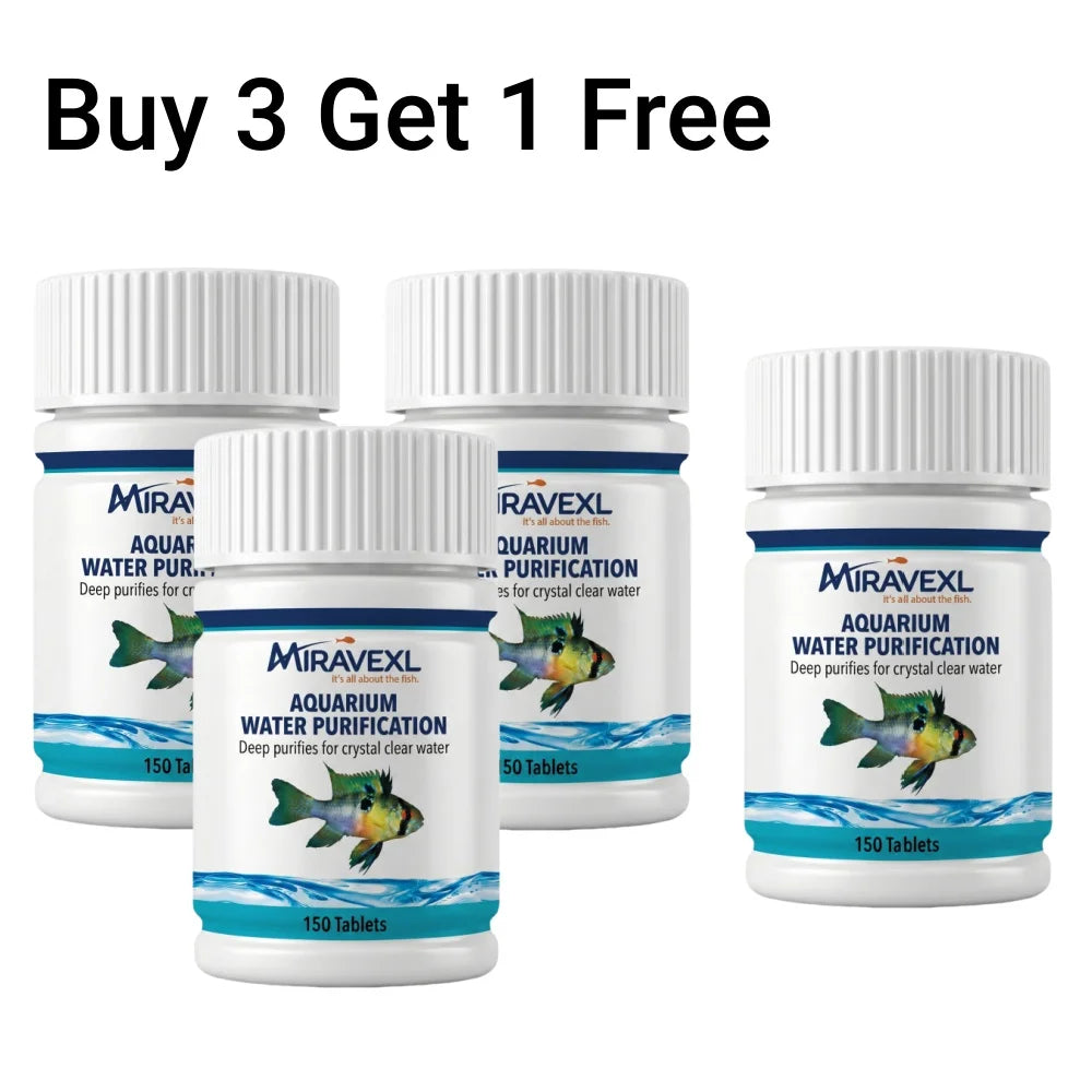 Aquarium Water Clarifier Tablets for Fish Tanks