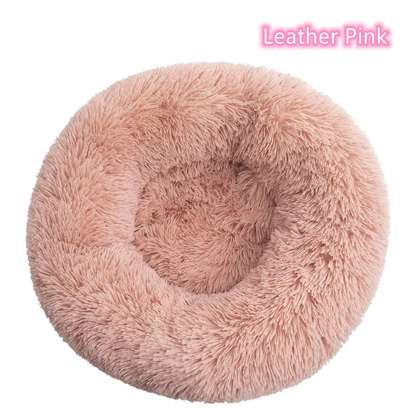 Corduroy Donut Bed for Cats & Small Dogs, 20 Colors