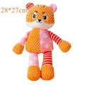 Interactive Plush Dog Toy with Squeaker Bite Resistant Animal Design Teeth Cleaning Grinding for Pet Supplies Squeaky Plush Toys