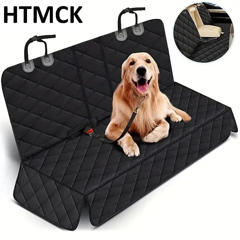 Dog Car Seat Cover Pet Travel Carrier Mattress Waterproof Dog Car Seat Protector With Middle Seat Armrest For Dogs