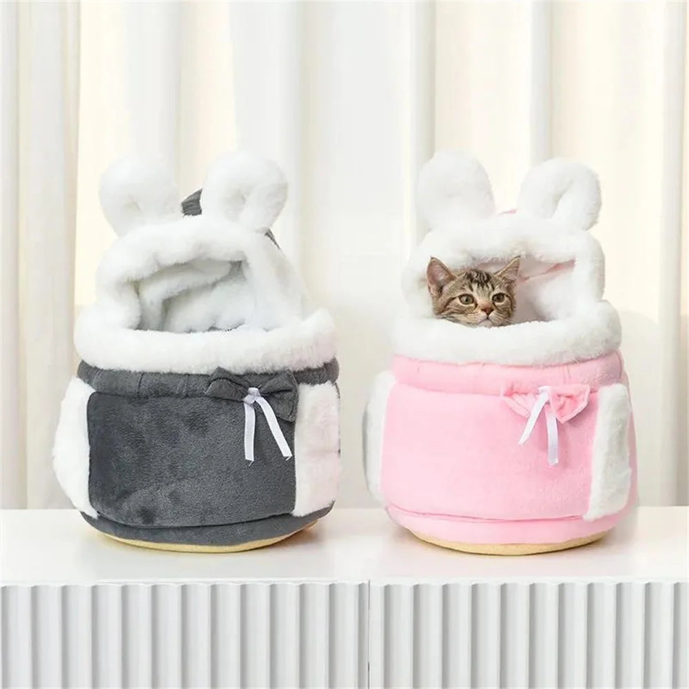 Outdoor Travel Chihuahua Puppy Dog Carrier Bacpack Winter Warm Pet Carrying Bags for Small Dogs Yorkshire Cat Nest Mascotas Home