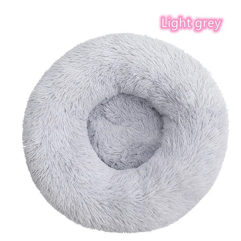 Corduroy Donut Bed for Cats & Small Dogs, 20 Colors