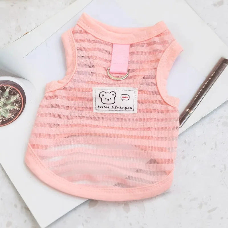 Breathable Summer Vest for Small & Medium Dogs, XS-XXL