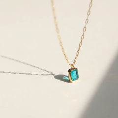 Verdant Zirconia Pendant