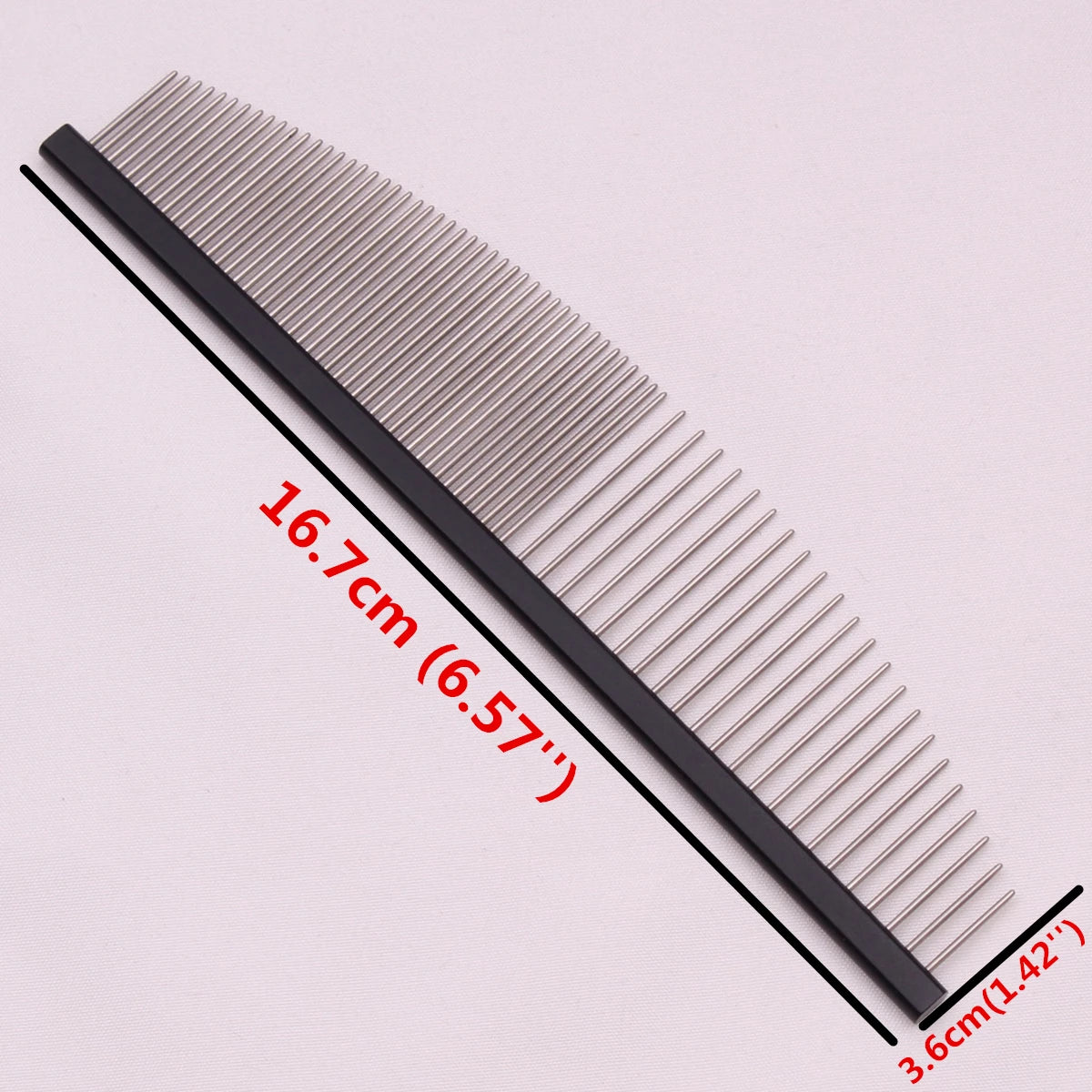 Aluminum Detangling & Massage Comb for Dogs & Cats